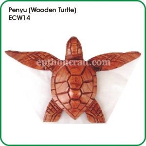 Penyu ~ Wooden Turtle (medium)